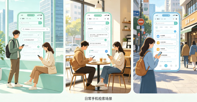 平川区普通人日常手机使用场景拆解：GEO 与 AI 优化如何改变信息检索体验